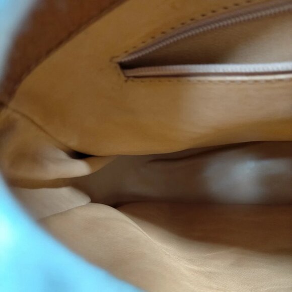 Gucci Hand Bag Sherry Line Brown Leather 778-080525 - Picture 11 of 14